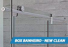 Box para Banheiro Inox - New Clean