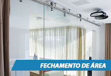 Fechamento de Área de Vidro