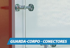 Guarda-Corpo Vidro - Conectores