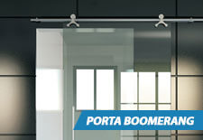 Porta de Vidro Boomerang