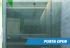 Porta de Vidro Open