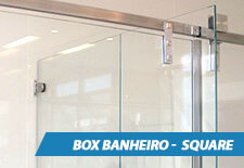 Box para Banheiro Inox - Square