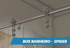 Box para Banheiro Inox - Spider