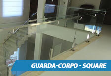 Guarda-Corpo de Vidro Square